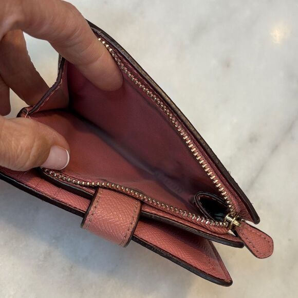 Coach Bifold Saffiano Leather Wallet - Picture 16 of 16